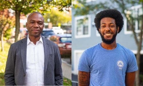 Thabiti Browna and Marcus Parker